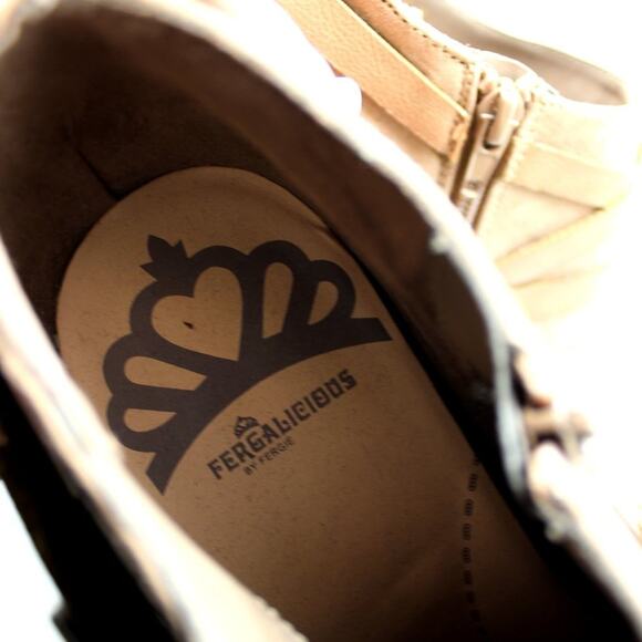 Fergalicious Chrissy Ankle Bootie Heels Size 10 - Picture 8 of 10